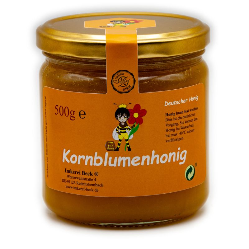 Kornblumenhonig – Kräftig, aromatisch &amp; intensiv blumig