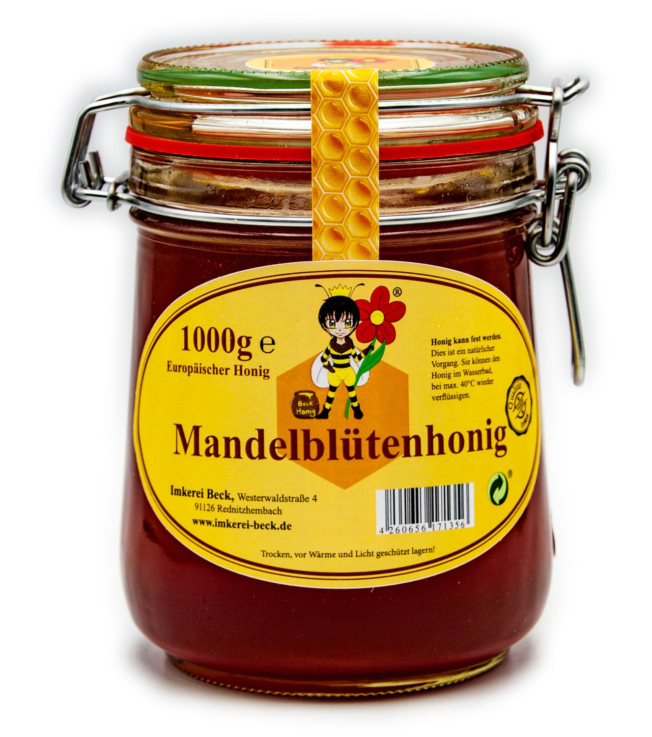 Mandelblütenhonig – Mild, blumig &amp; marzipanig