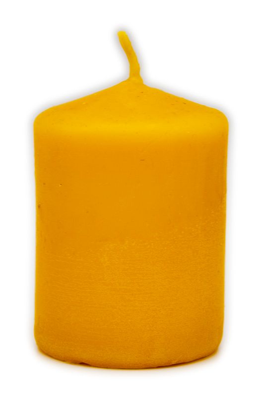 Bienenwachskerze Stumpen 70 x 50 mm – Der Klassiker für den Advent