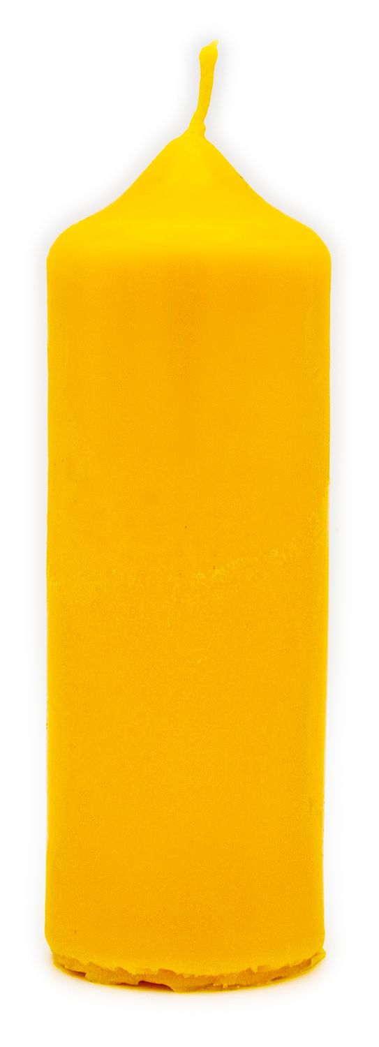 Bienenwachskerze Stumpen 160 x 55 mm – schlicht &amp; edel