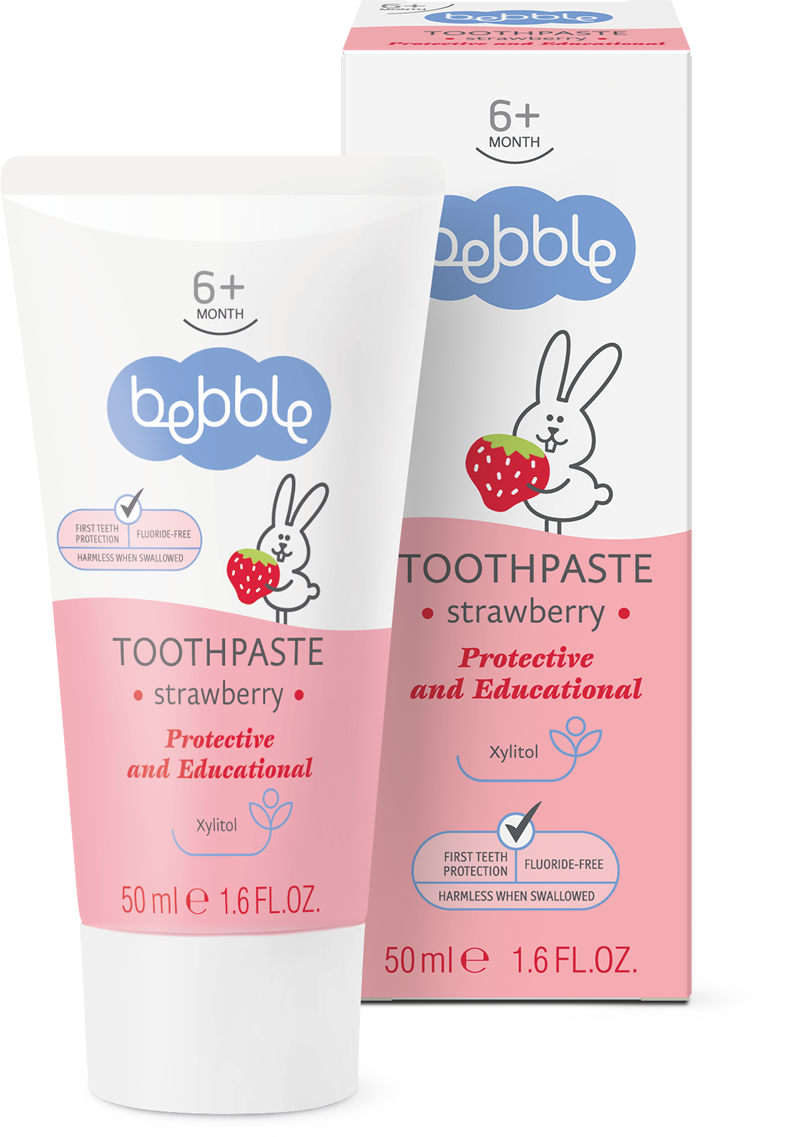 Tandpasta Aardbei, 50 ml