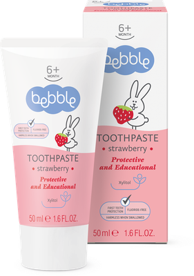 Tandpasta Aardbei, 50 ml