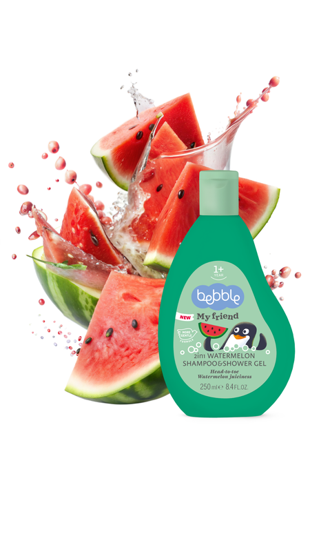 2in1 Watermeloen Shampoo &amp; Douchegel, 250 ml
