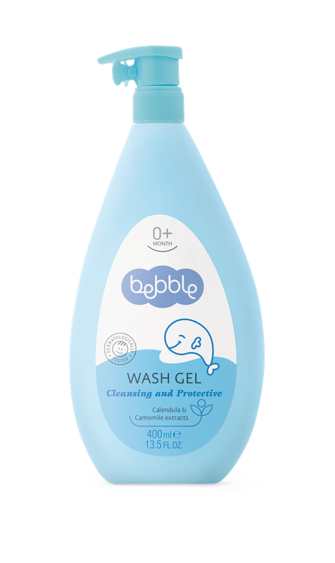 Bebble Wasgel voor Baby met Lavendel – 400 ml - 