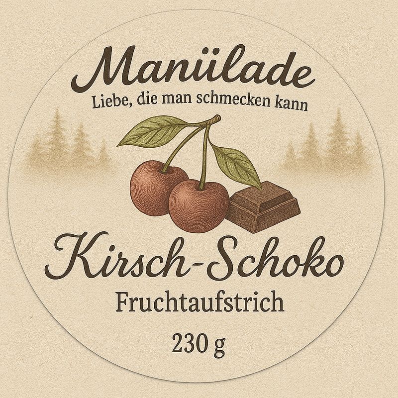 Fruchtaufstrich Kirsch-Schoko