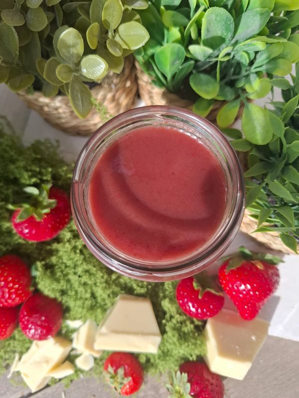 Erdbeer – Weiße Schokolade Fruchtaufstrich