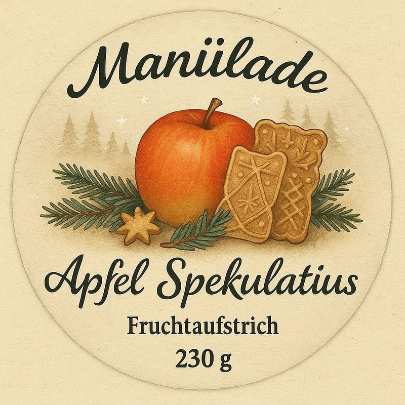 Apfel Spekulatius