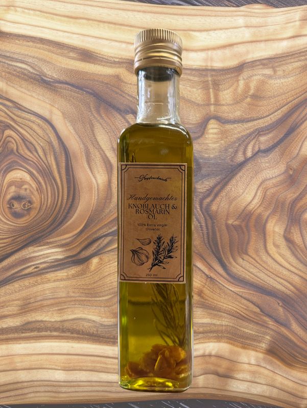 Knoblauch & Rosmarin Öl
