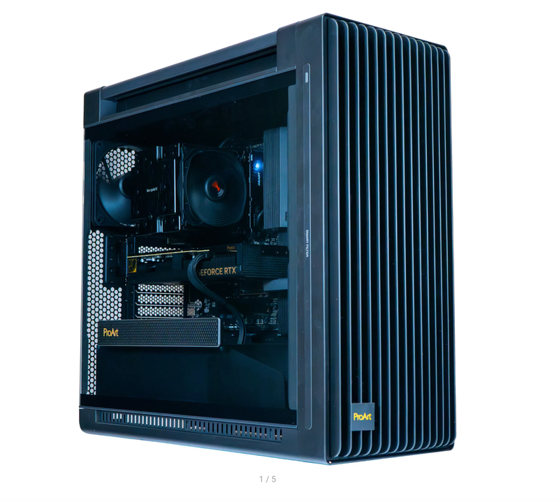 Workstation PC ProArt Edition AMD Ryzen 9 9900X 12x 4.40GHz AM5 | RTX 5060ti 8gb | 64gb DDR5  | Windows 11 pro | Terbium