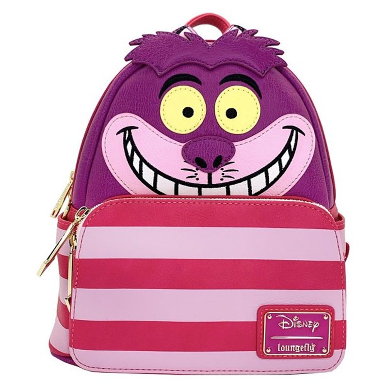 Loungefly Disney Alice In Wonderland Cheshire Cat Cosplay Mini Backpack