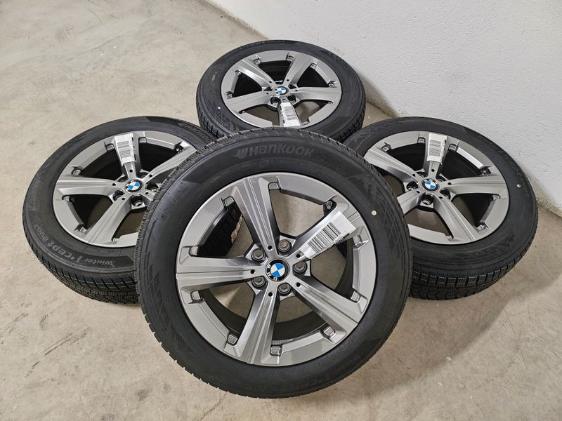 BMW Winterkompletträder für 2er U06 17 Zoll Sternspeiche 875 grau