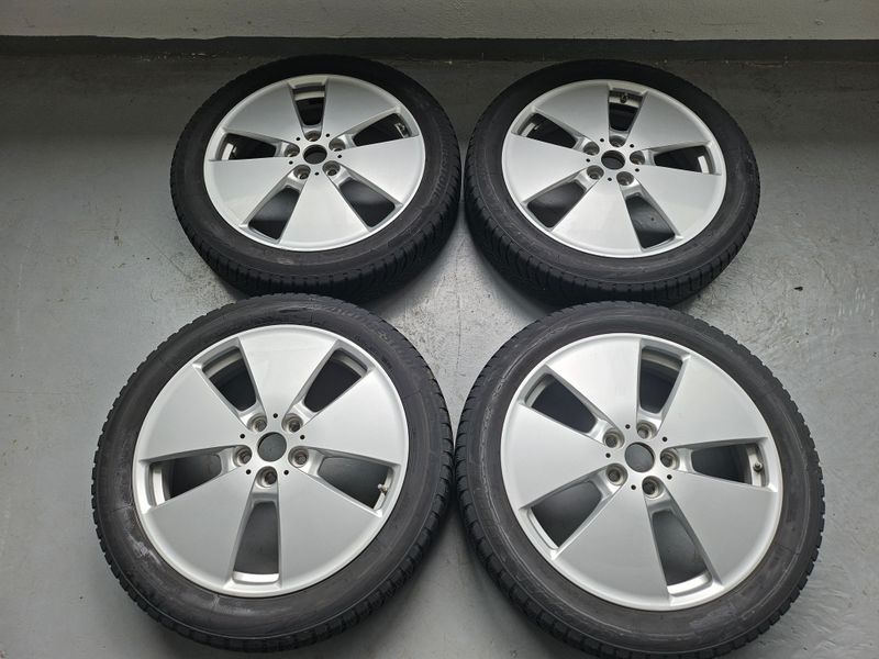 BMW Winterkompletträder Winterreifen Alufelgen für I3 19 Zoll Turbinenstyling 428 bicolor