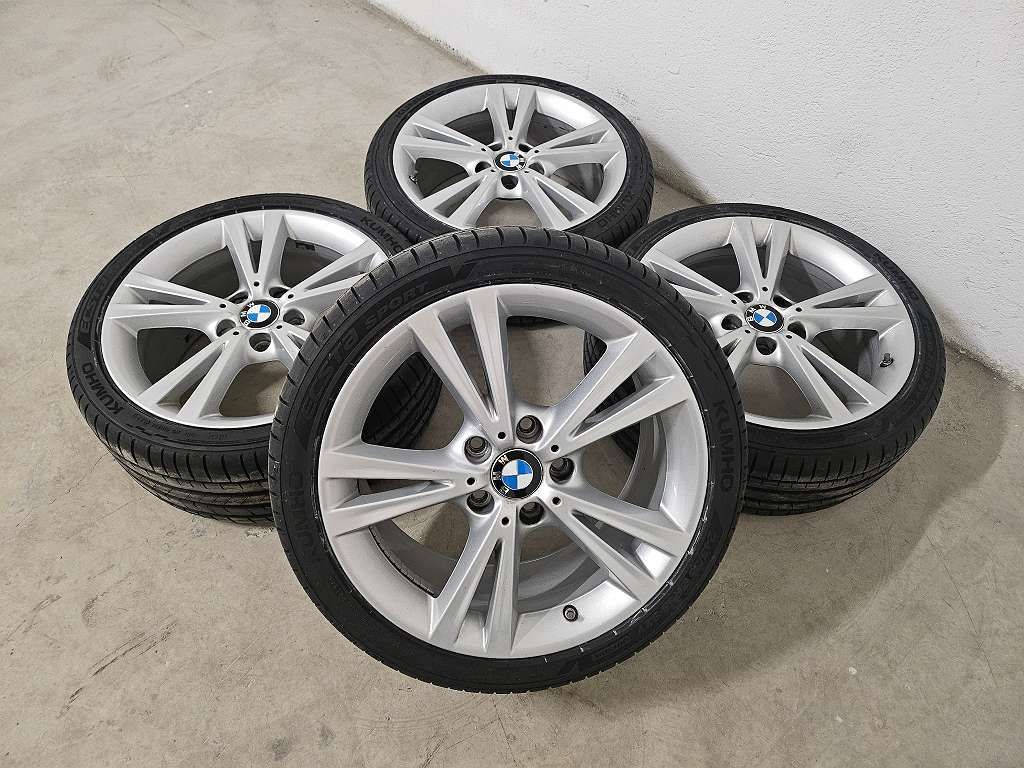 BMW Winterkompletträder für 1er F20 F21 2er F22 F23 18 Zoll Doppelspeiche 385
