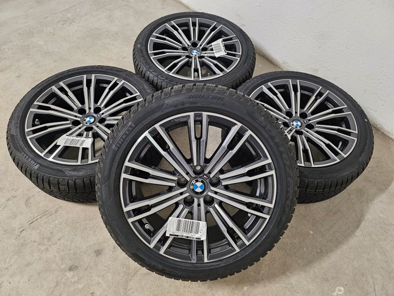 BMW Winterkompletträder Winterreifen Alufelgen für 3er G20 G21 4er G22 G23 18 Zoll M Doppelspeiche 790 fabrikneu