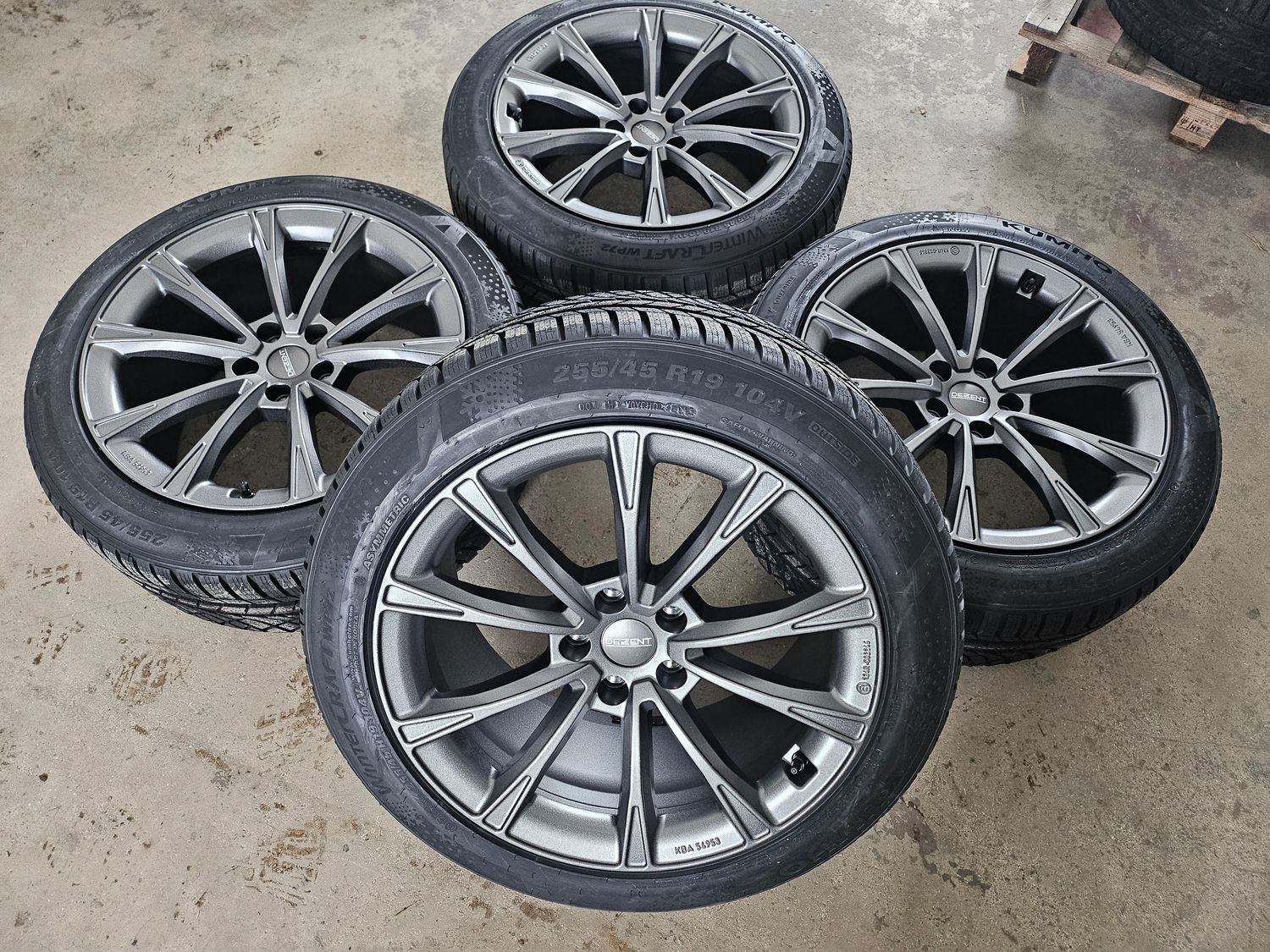 Winterkompletträder Winterreifen Alufelgen für Tesla Model Y 19 Zoll mit ECE Freigabe