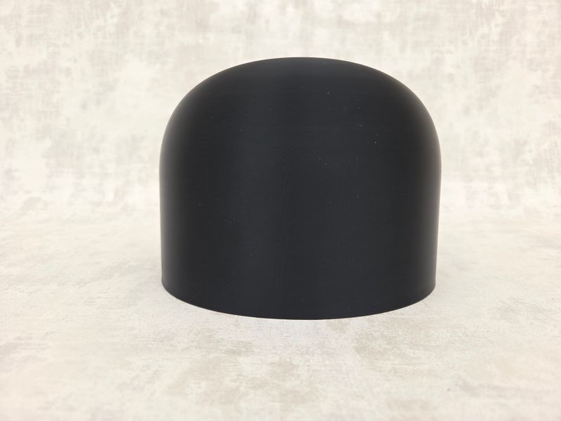 Fedora hat block with rounder top style