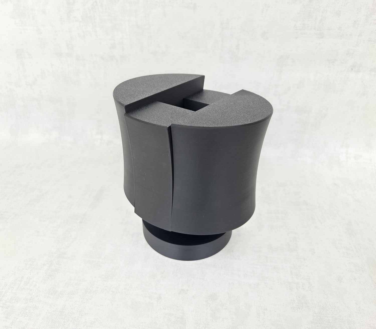 Top hat Block Model 1,five piece puzzle with customizable height