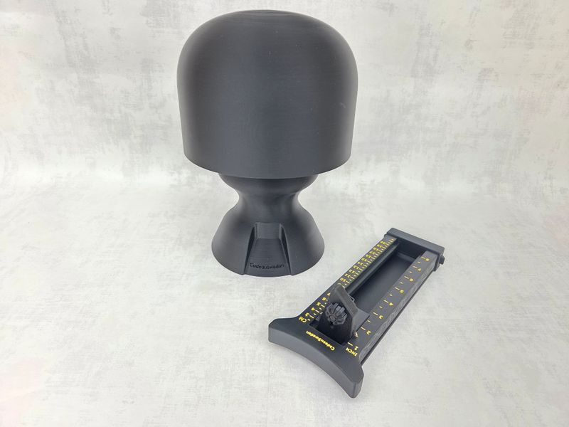 3D Printed Hatters Tool Bundle: Fedora Block, Brim Cutter, Stand