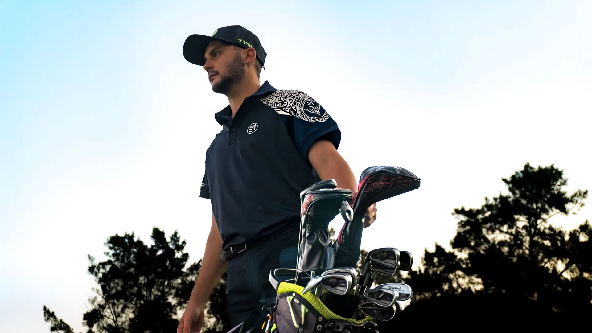 SIGOMOS POLO SHIRT NAVY BLUE