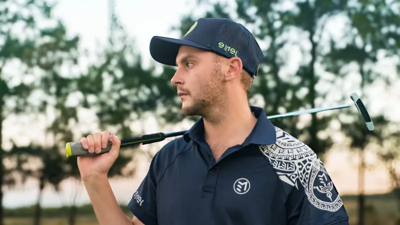 SIGOMOS POLO SHIRT NAVY BLUE