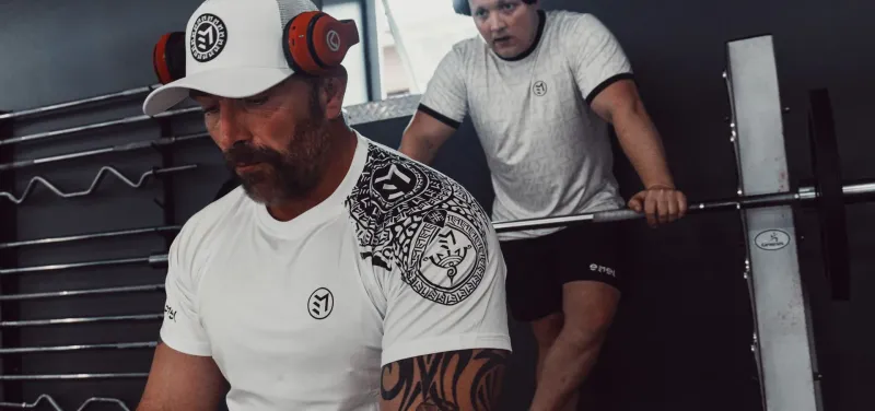SIGOMOS GYM SHIRT ICE-WHITE