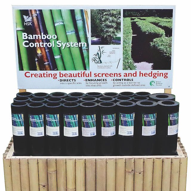 HSK Bamboo Control System - Rhizome Barrier