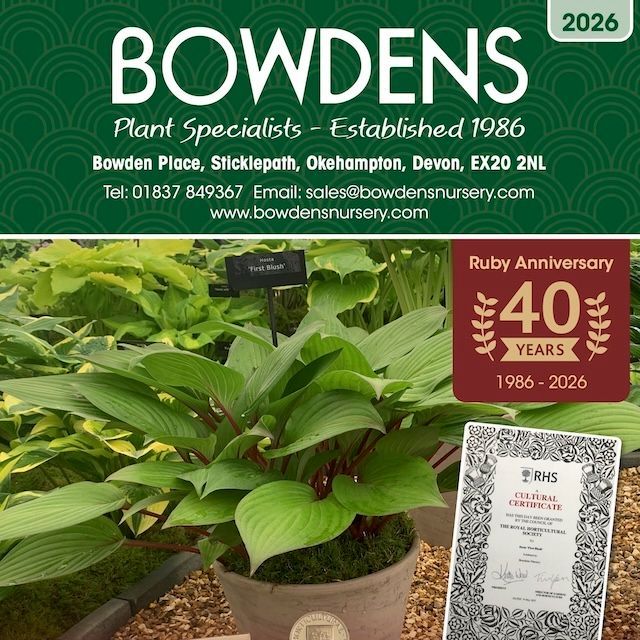 Bowdens 2026 Catalogue
