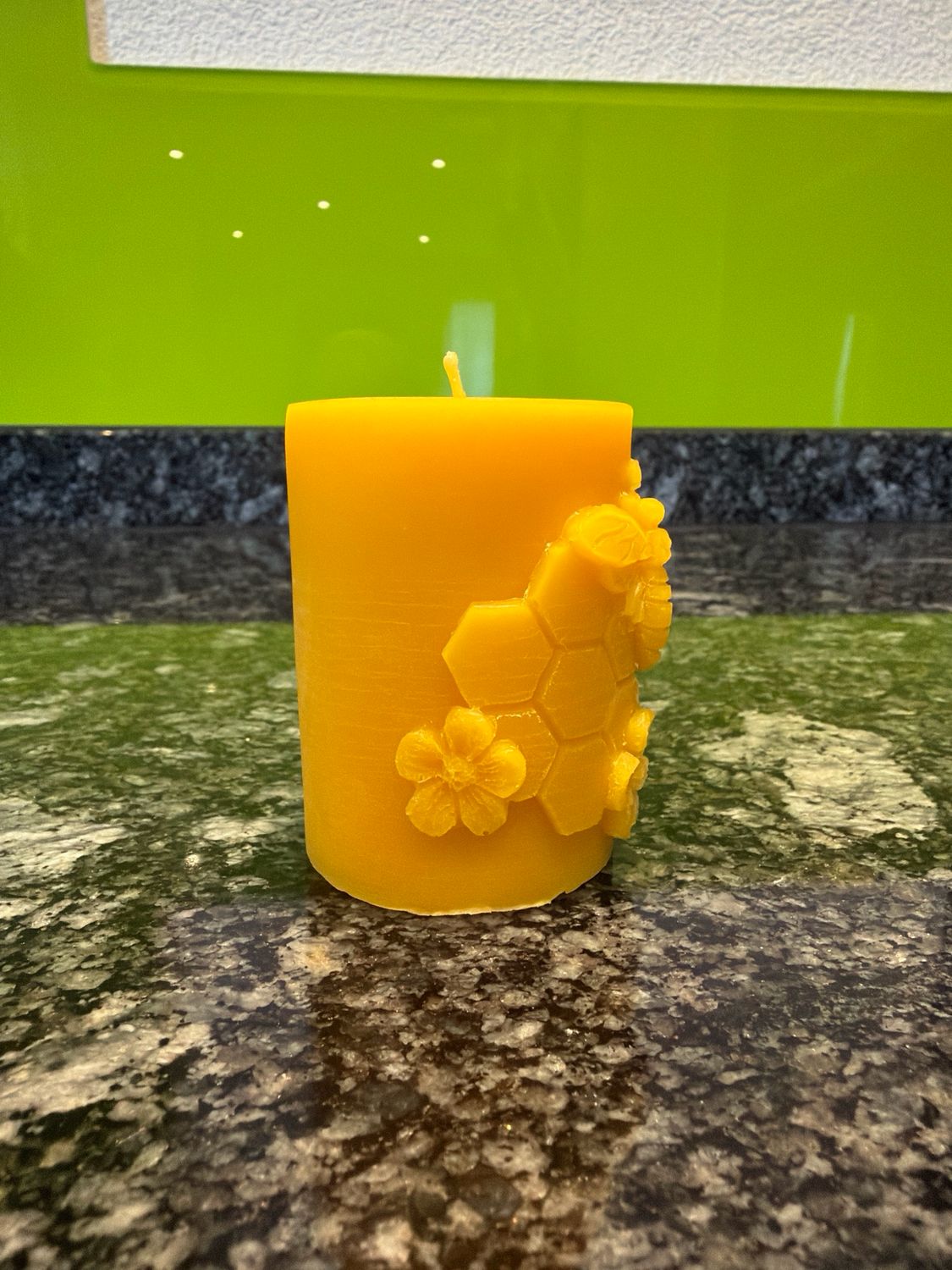 Bienenwachskerze Design 1