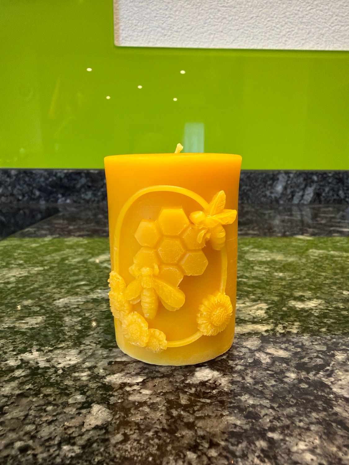 Bienenwachskerze Design 4