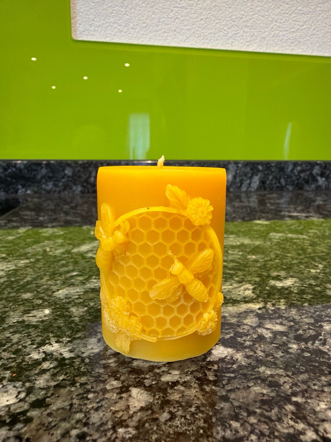 Bienenwachskerze Design 5