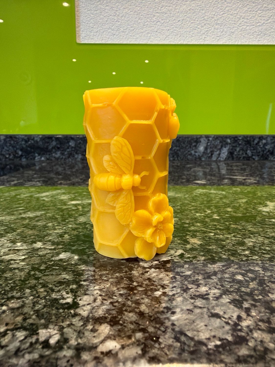 Bienenwachskerze Design 3
