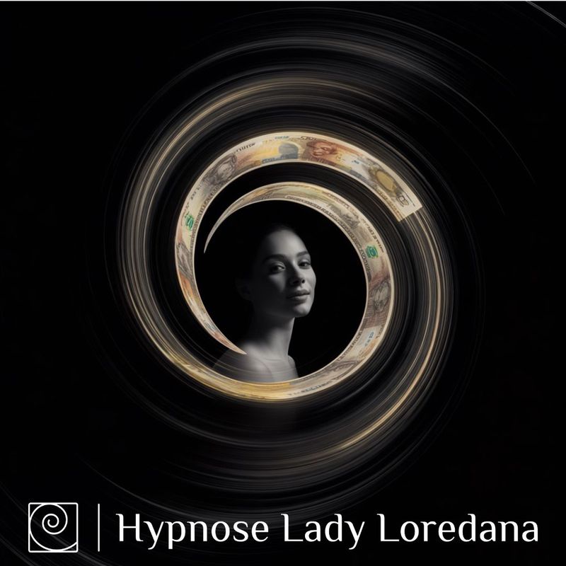 Human ATM Hypnose – Lady Loredana Findom Audio mit goldener Geldspirale und hypnotischer Kontrolle