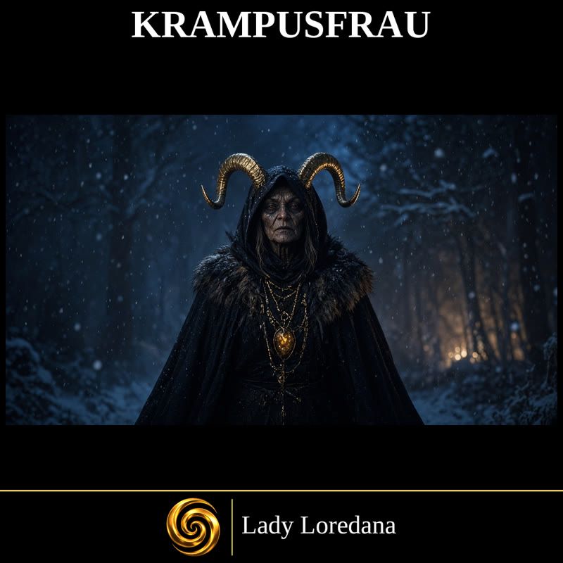Die Bestrafung der Krampusfrau KRAMPUSFRAU Hypnose MP3 – Dominanz & Hingabe | Lady Loredana