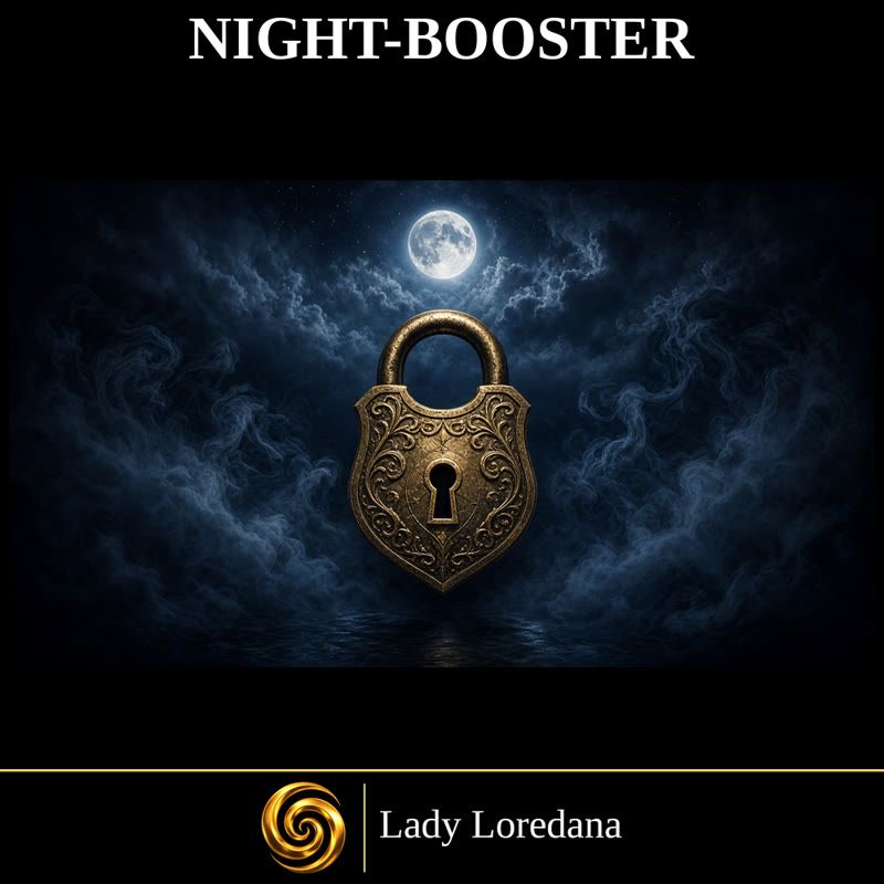Night-Booster – Verbot vertieft | Schlafhypnose für Keuschheit & Gehorsam NIGHT-BOOSTER Hypnose MP3 – Verbot vertieft in der Nacht | Lady Loredana