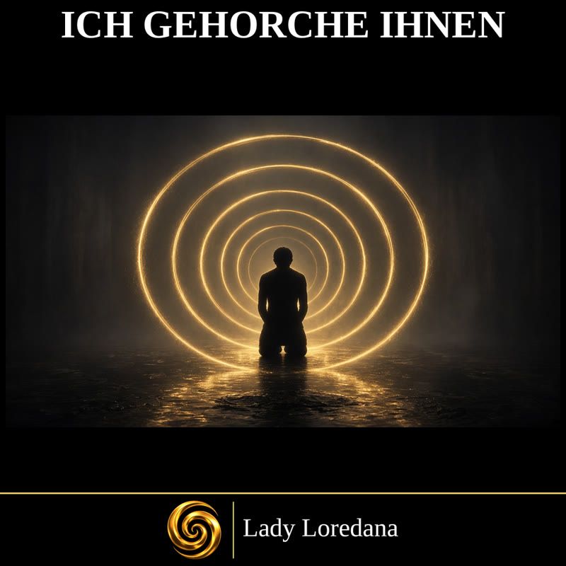 Ich gehorche Ihnen – Mantra der Hingabe | Hypnose für absoluten Gehorsam ICH GEHORCHE IHNEN Hypnose MP3 – Mantra der totalen Hingabe | Lady Loredana