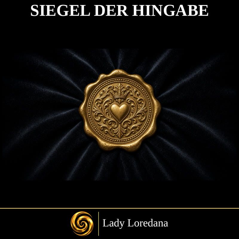 Das Siegel der Hingabe | Dein Locktober beginnt jetzt SIEGEL DER HINGABE Hypnose MP3 – Besiegelt für Mich | Lady Loredana