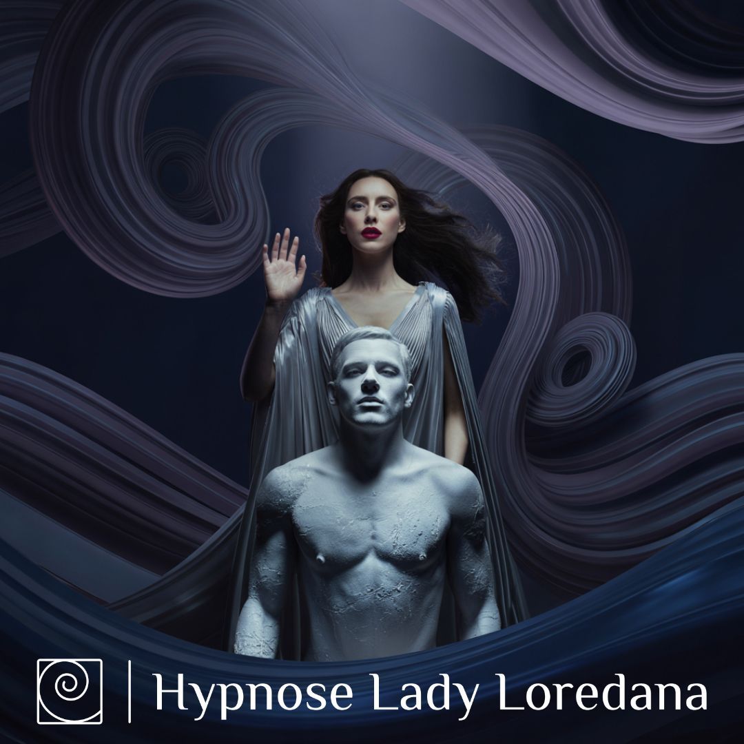 Fessel-Hypnose-Loop von Lady Loredana – Stein-Trigger, totale Starre, brutale Hilflosigkeit, endlose Schleife der Hingabe.