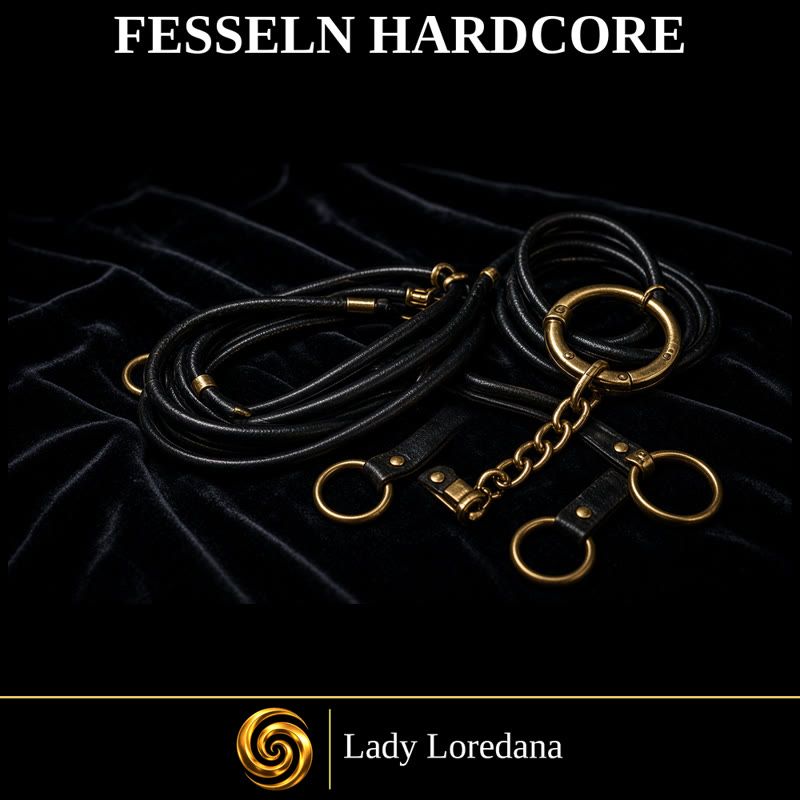 Fesseln Hardcore – Beweg dich nie wieder | Hardcore Hypnose Loop Fesseln Hardcore Hypnose MP3 – Harte Bondage & Gehorsam | Lady Loredana