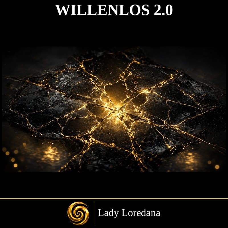 Willenlos 2.0 – Totale mentale Detonation | Die ultimative Verschmelzung Willenlos 2.0 Hypnose MP3 – Gebrochener Wille, goldene Kontrolle | Lady Loredana