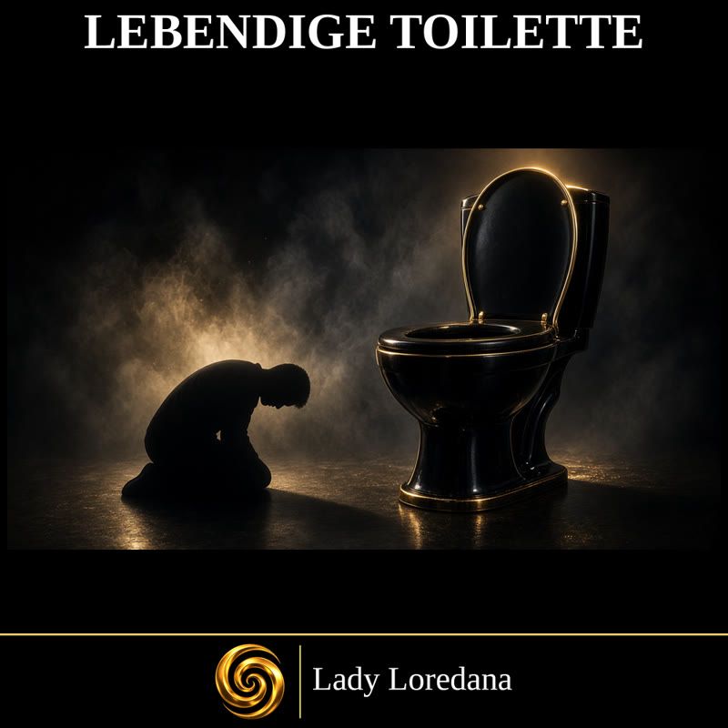 Lebendige Toilette Hypnose MP3  Gnadenlose Abrichtung | Lady Loredana