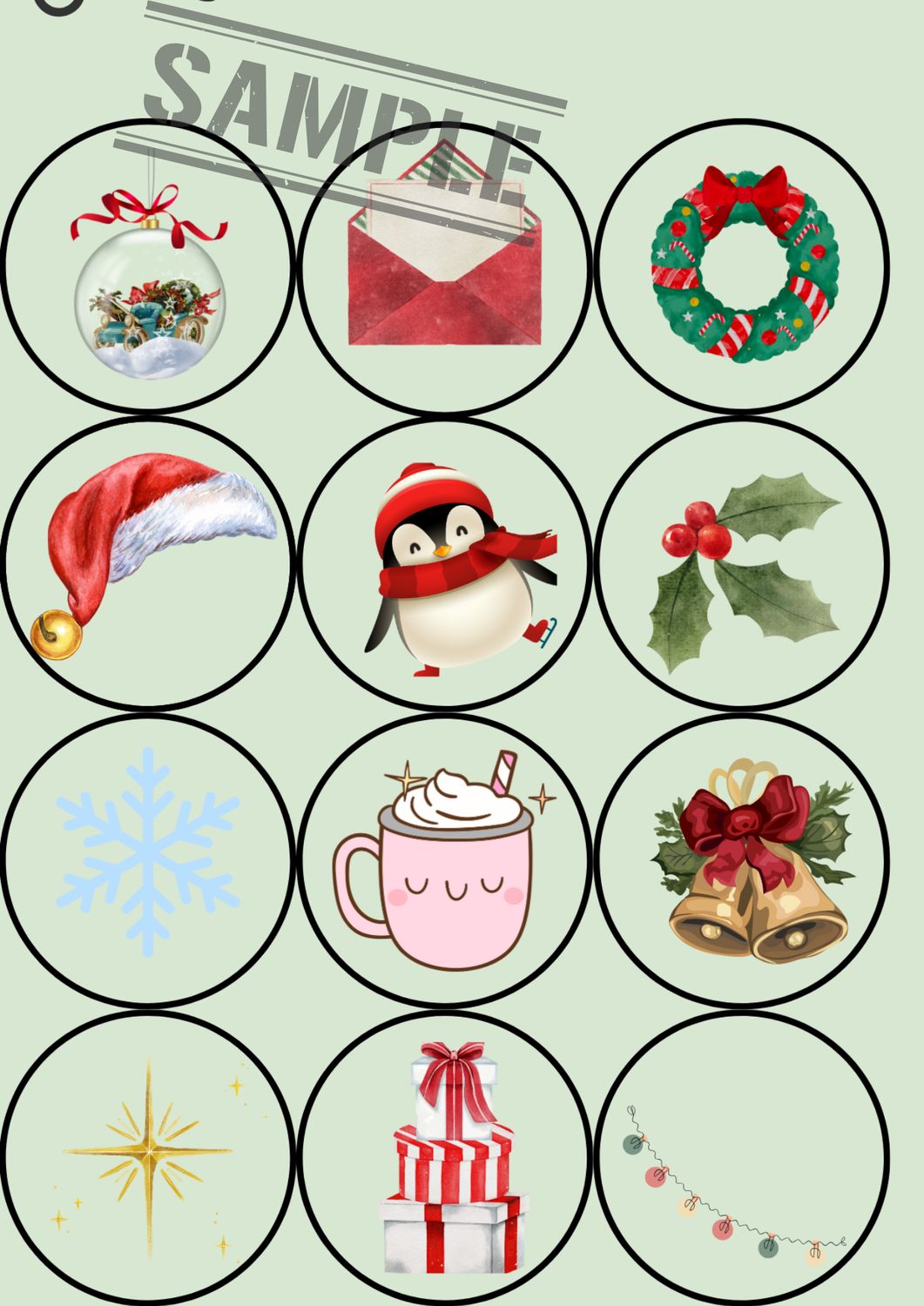 Christmas Bingo