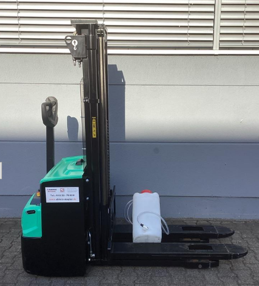 Elektro Hochhubwagen Mitsubishi SBP16N3, Bj: 2023, Tragkraft: 1.600 kg, Hubhöhe: 4.700 mm
