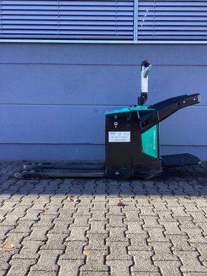 Elektro Niederhubwagen mit Plattform Mitsubishi PBV20N2, Bj: 2015, Tragkraft: 2.000 kg