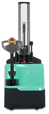 Elektro Hochhubwagen Mitsubishi SBP12QLMI, Tragkraft: 1.200 kg, Hubhöhe: 1.600 mm