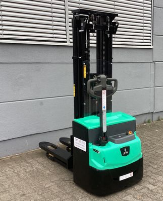 Elektro Hochhubwagen Mitsubishi SBP16N3, Bj: 2023, Tragkraft: 1.600 kg, Hubhöhe: 4.300 mm