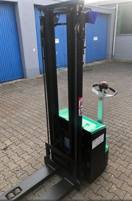 Elektro Hochhubwagen Mitsubishi SBP12N2, Bj: 2020, Tragkraft: 1.200 kg, Hubhöhe: 2.900 mm