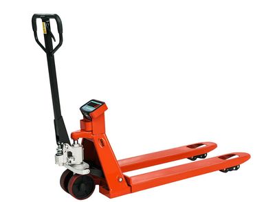 Gabelhubwagen Premium mit Waage, Tragkraft: 2500 kg, Gabellänge 1150 mm