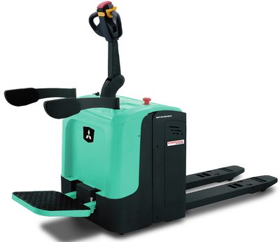 Mitsubishi Niederhubwagen mit Plattform PBV20QL,Tragkraft: 2.000 kg, Gabellänge: 1.150 mm