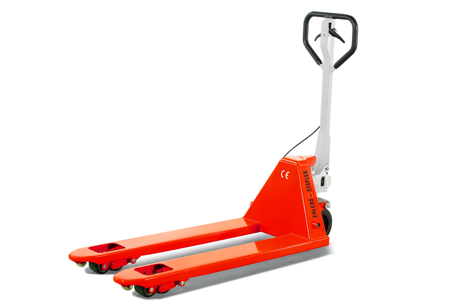 Premium Handhubwagen mit Handbremse, Tragkraft 2500, Gabellänge 1150mm