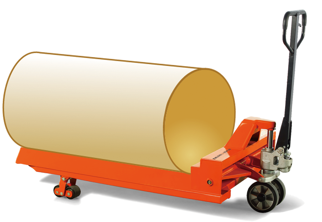 Premium Rollenhubwagen, Tragkraft 2500kg, Rollendurchmesser 400-600 mm